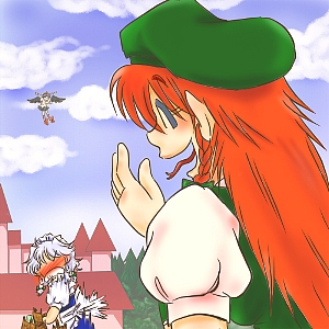 『さーくやさーんv』 One day, Afternoon.挿絵